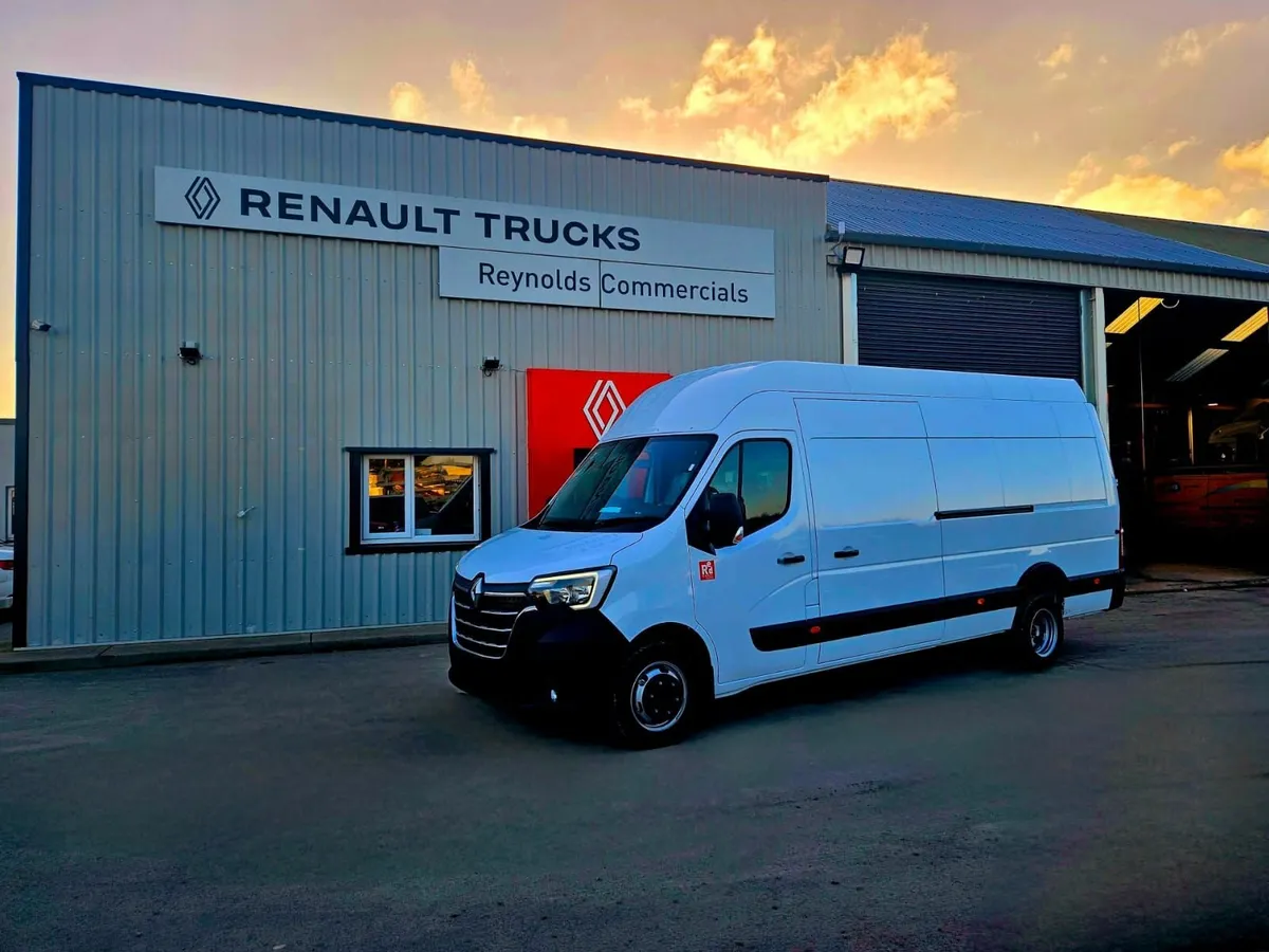 Red Edition Jumbo Master Van by Renault Trucks