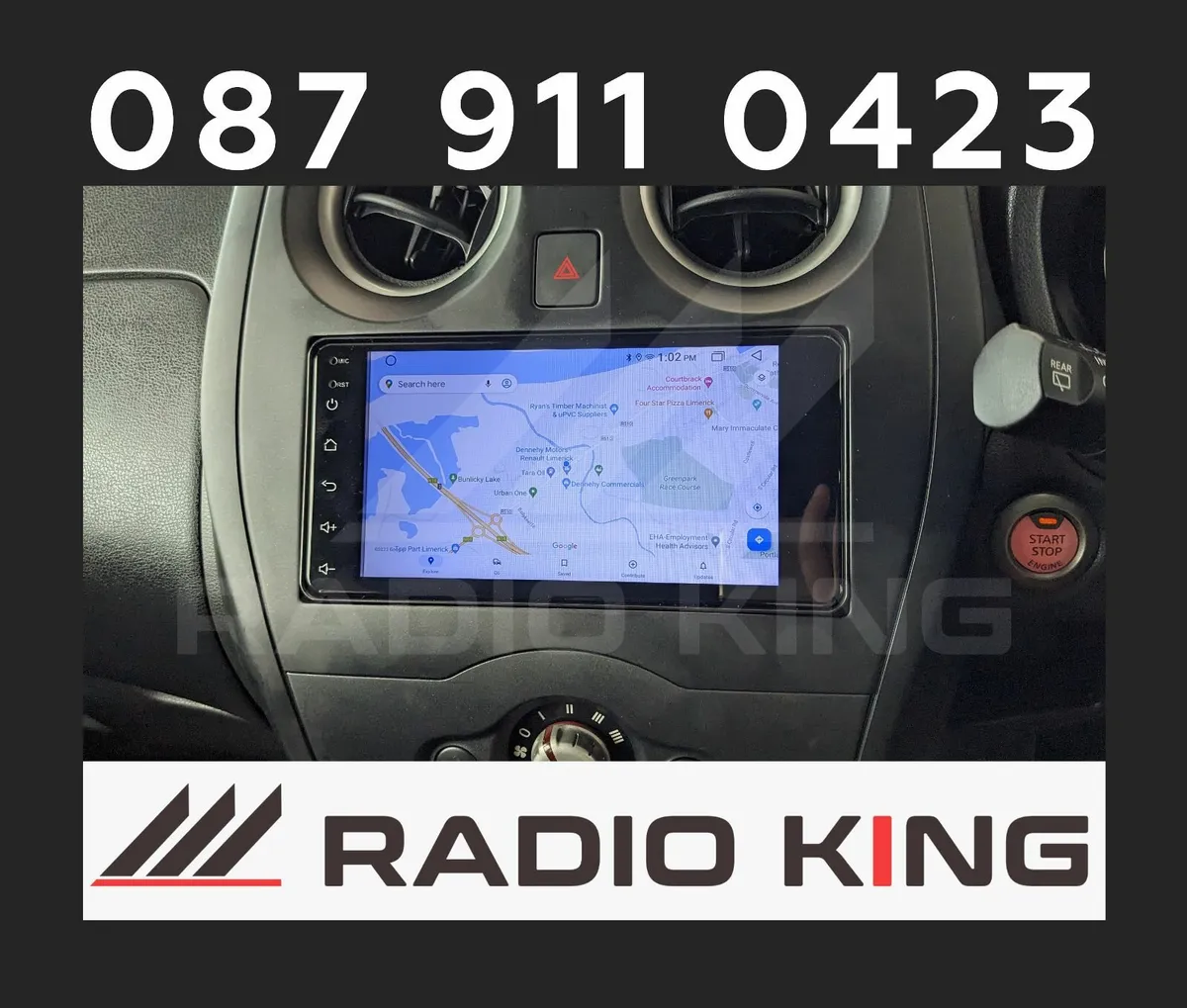 PREMIUM CARPLAY NISSAN NOTE ANDROID AUTO STEREO - Image 3