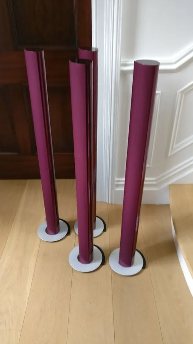 Bang & Olufsen Maroon Beolab 6000 Active Speakers