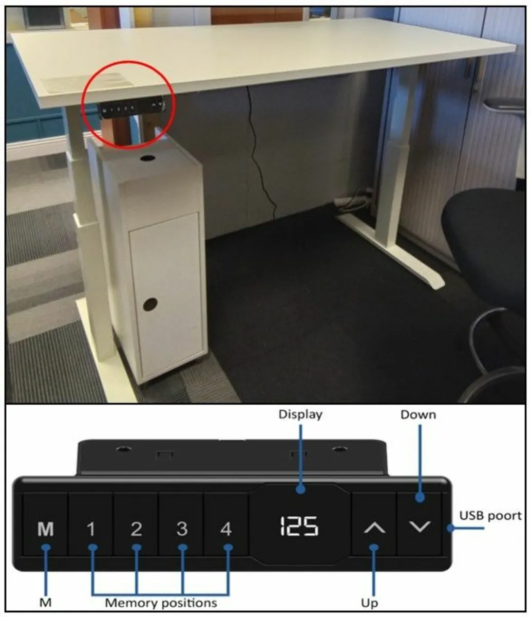 Electric Adjustable Height Desks/Stools - Image 2