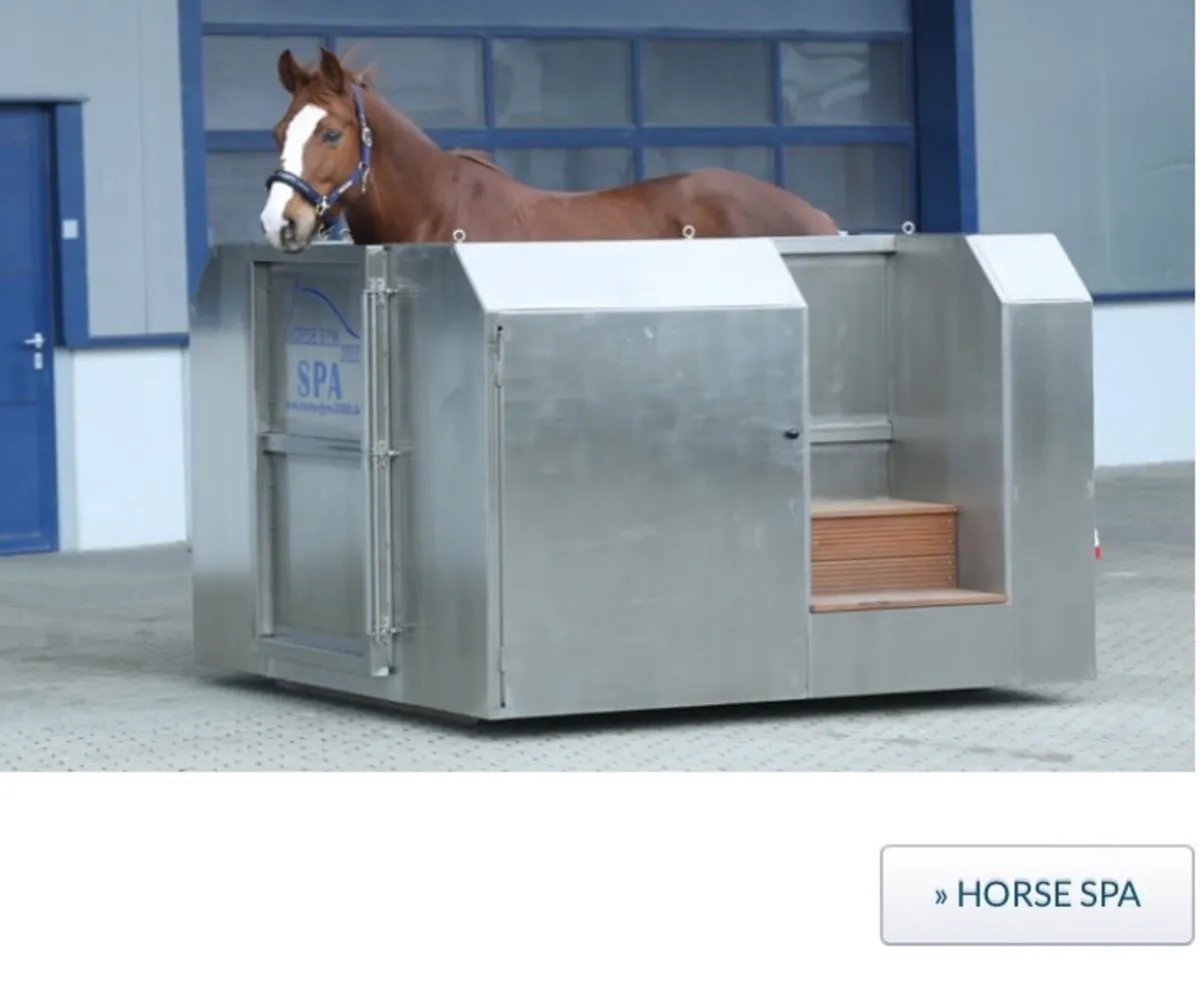 Horse treadmills, Spa, vibratory plates and more