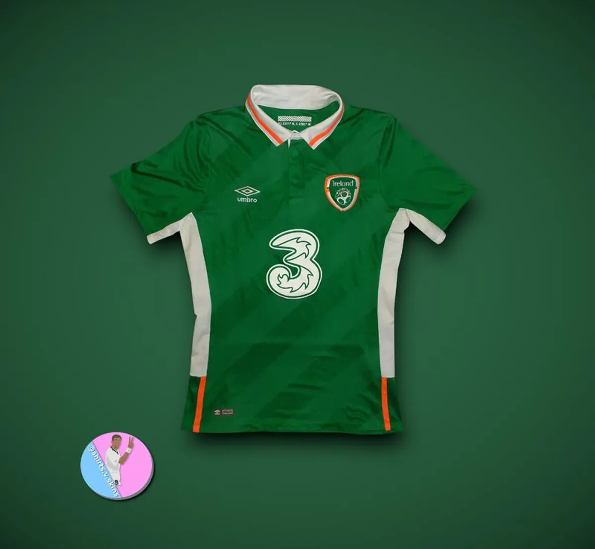 Ireland football best sale kit euro 2016