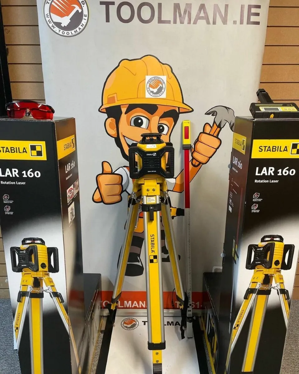 Stabila Laser OFFER Kit €799 Toolman.ie - Image 1
