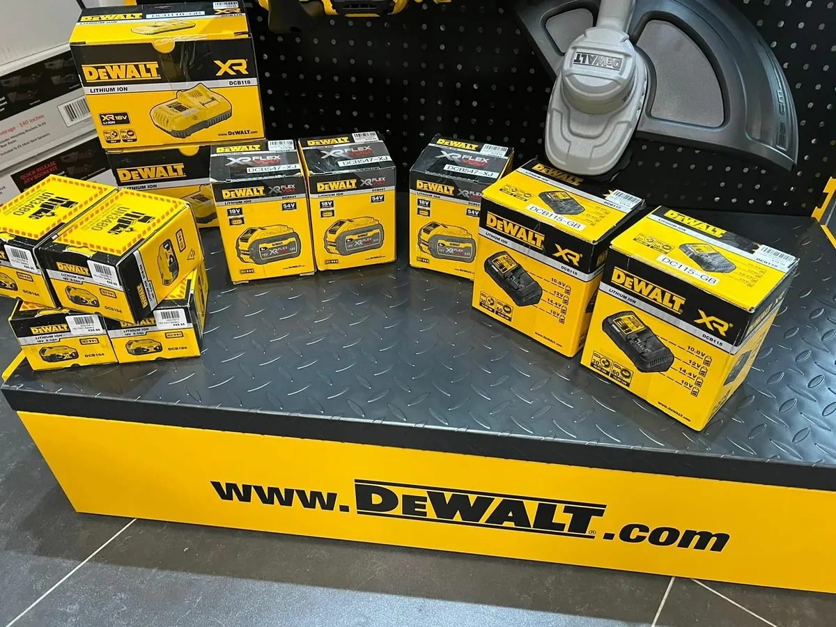 Dewalt Batteries/Chargers - Image 1