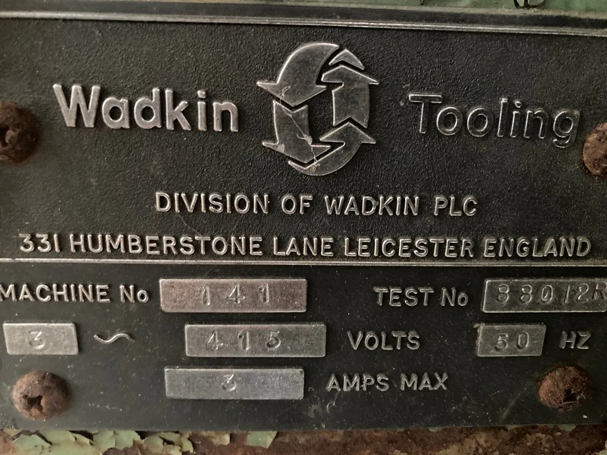 Wadkin tooling grinder - Image 4