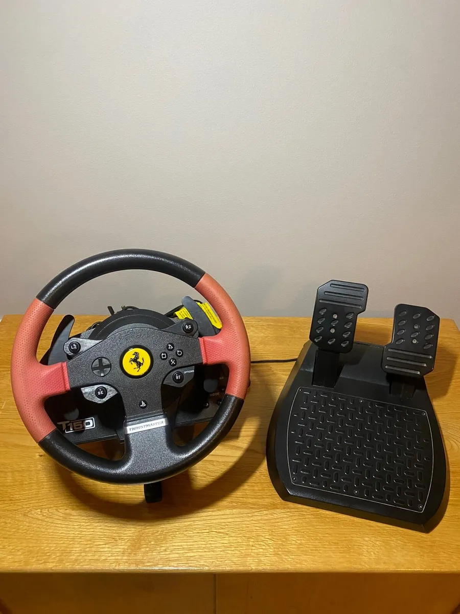 Thrustmaster T500RS Wheel, Pedals and TH8RS Shifter Support 