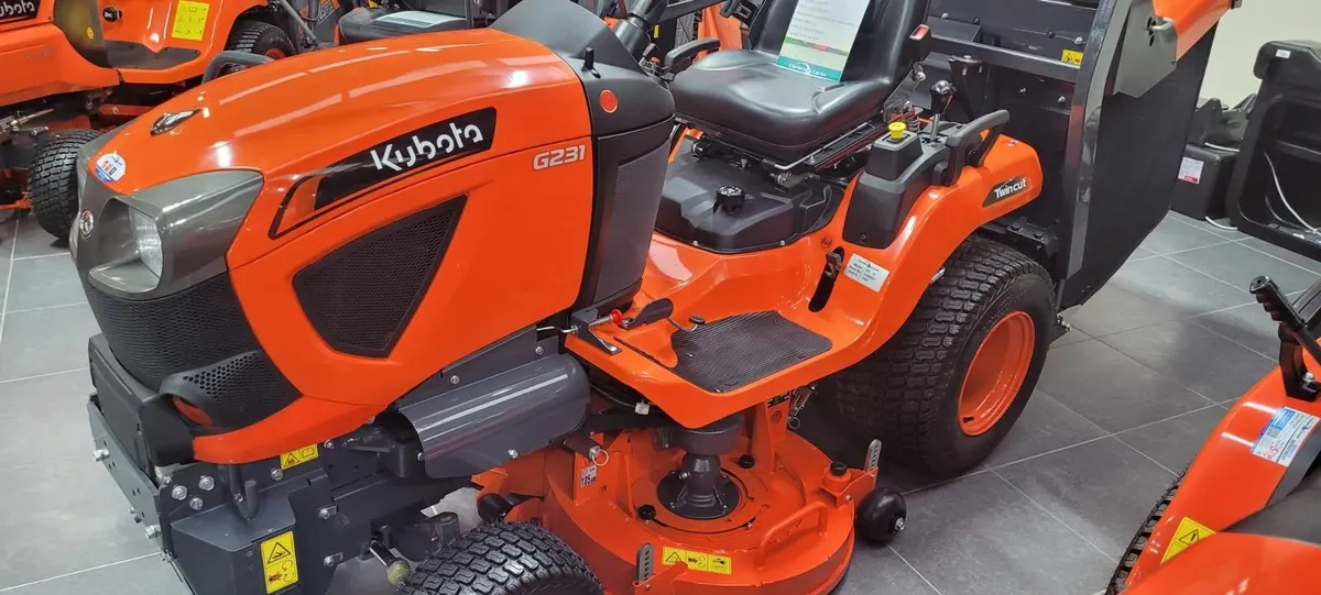 New Kubota G231LD Lawnmower - Image 3