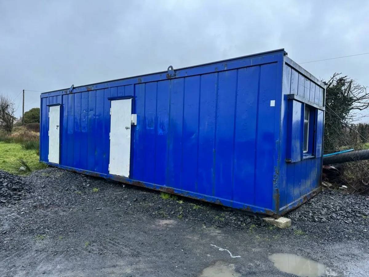 Anti Vandal Site Canteen/Office with toilets