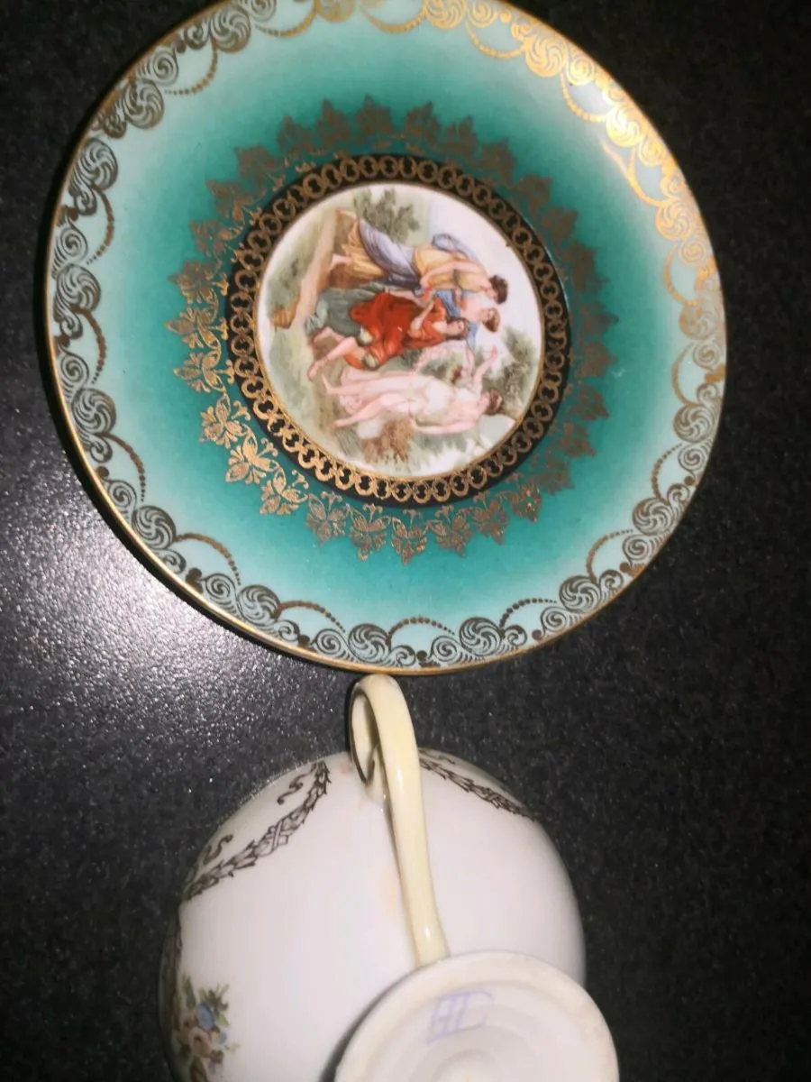 Rare Alt Wien cup and saucer - Image 2