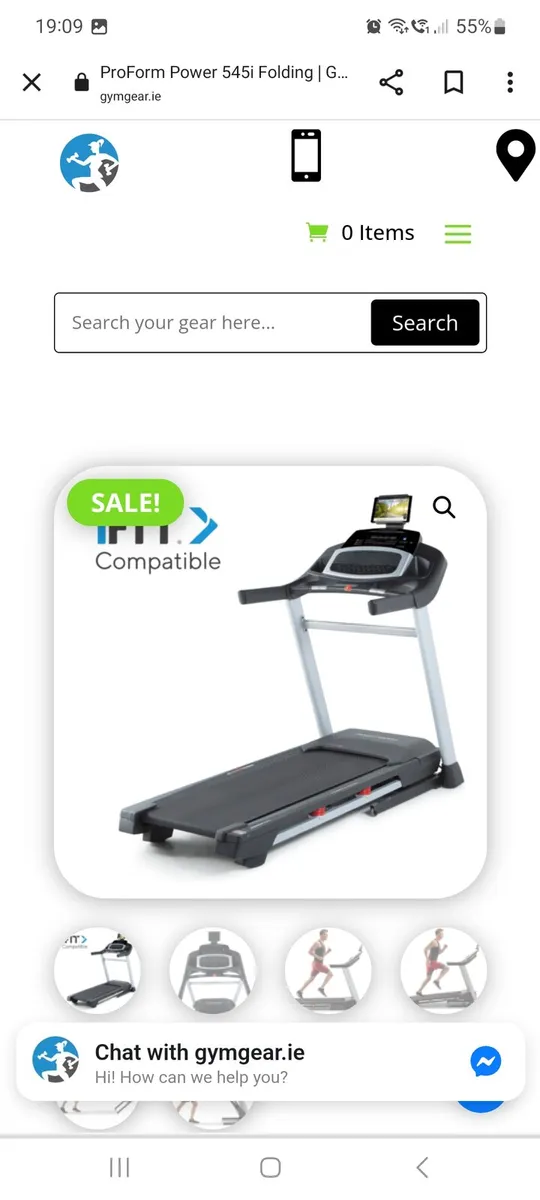 Proform power 545i discount treadmill