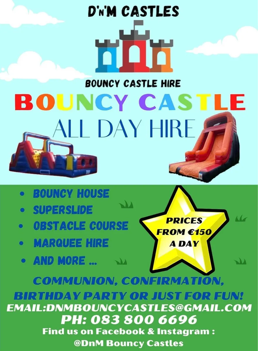Bouncy Castle & Marquee Hire