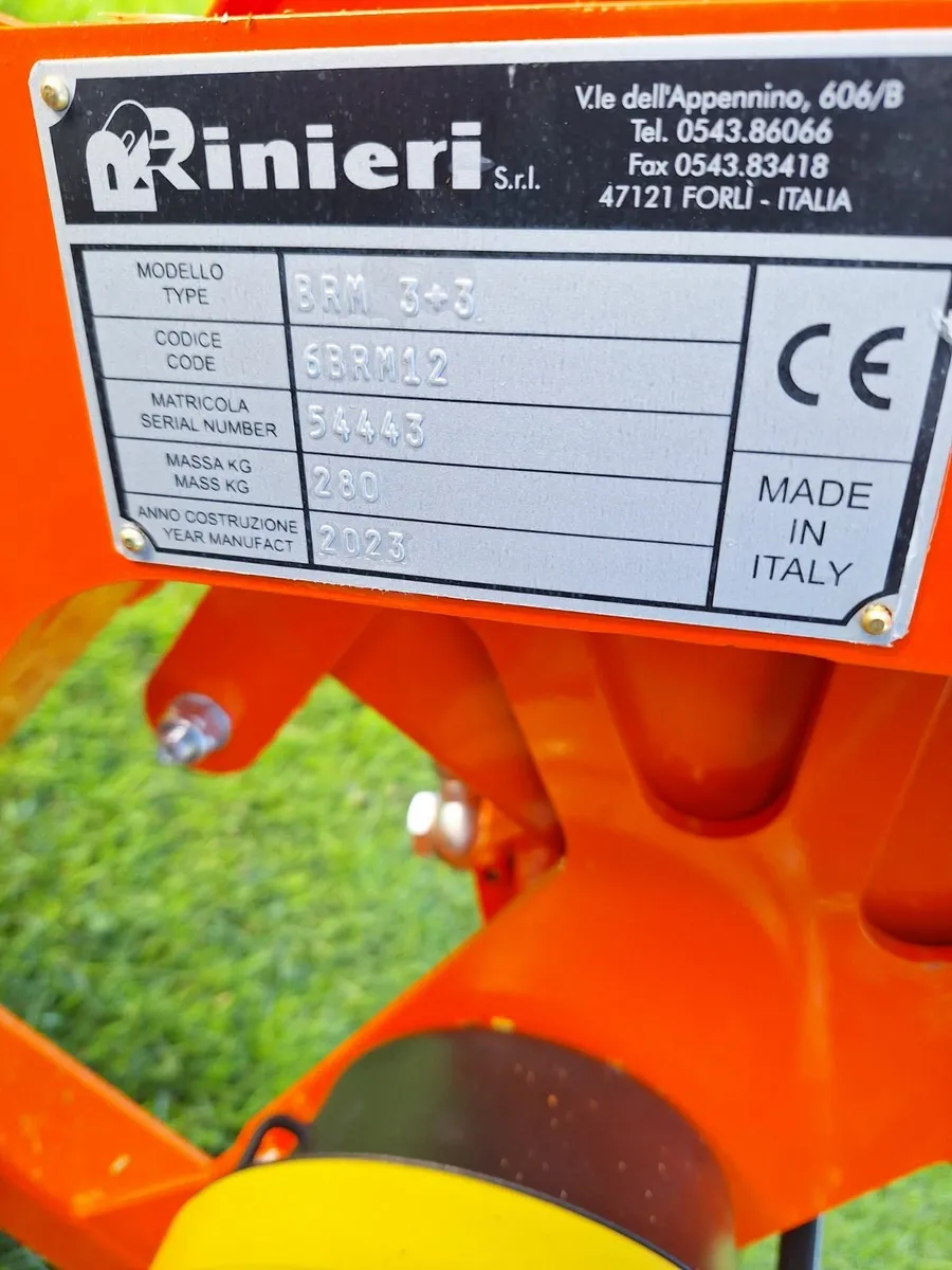 Rinieri BRM 120 rotary hedge trimmer - Image 3