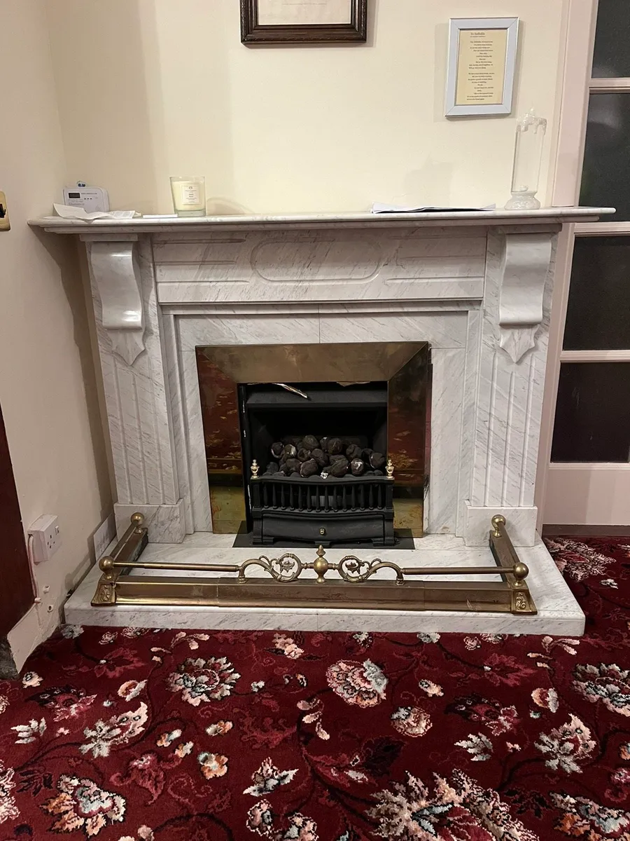 Marble fire place for sale in Co. Galway for €1,234 on DoneDeal