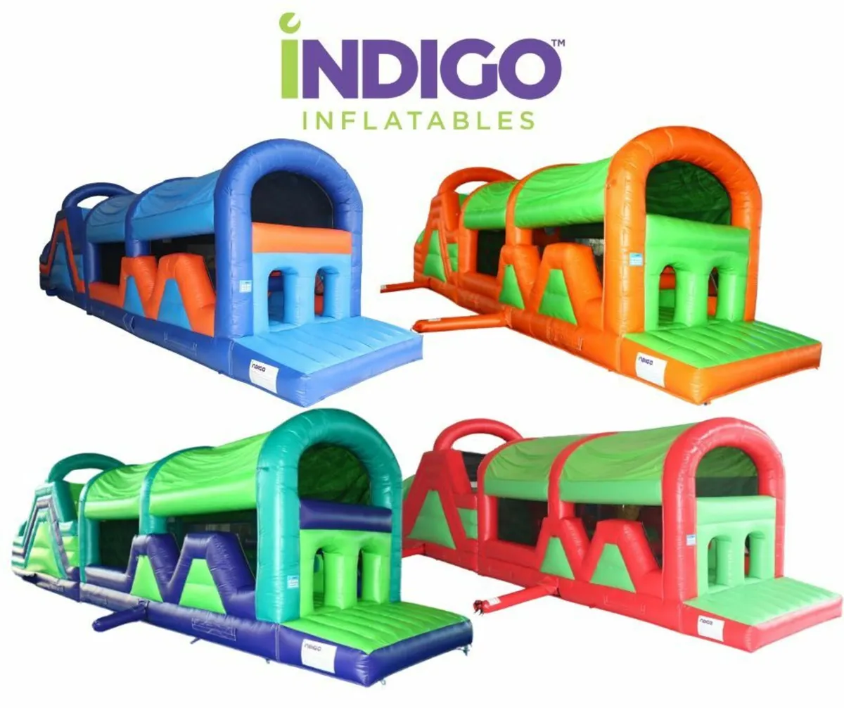 OBSTACLE COURSES & BOUNCY CASTLES IN STOCK