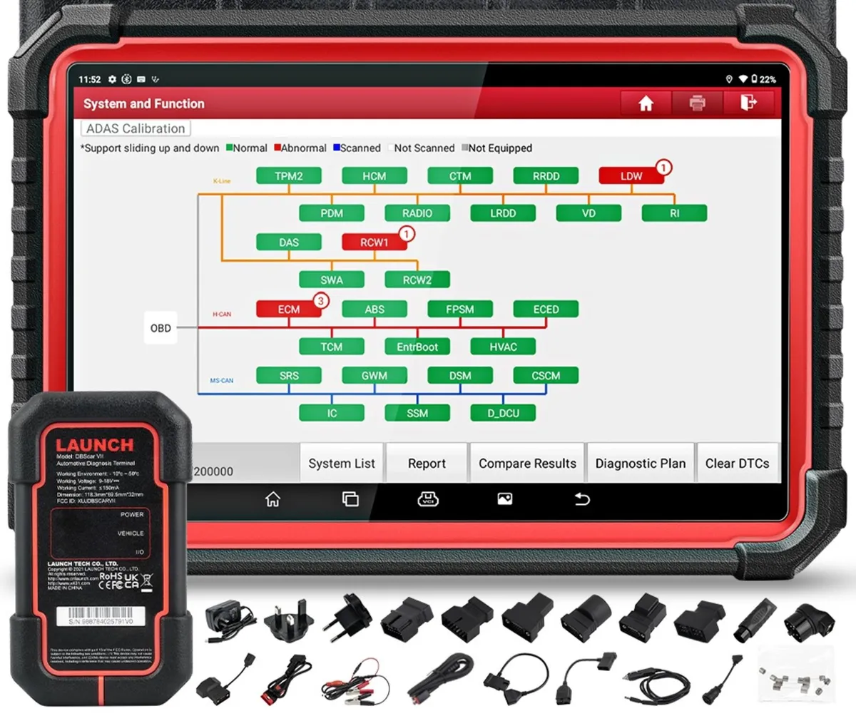 Launch X431 PRO3S+ Car Diagnostic Computer - Image 1