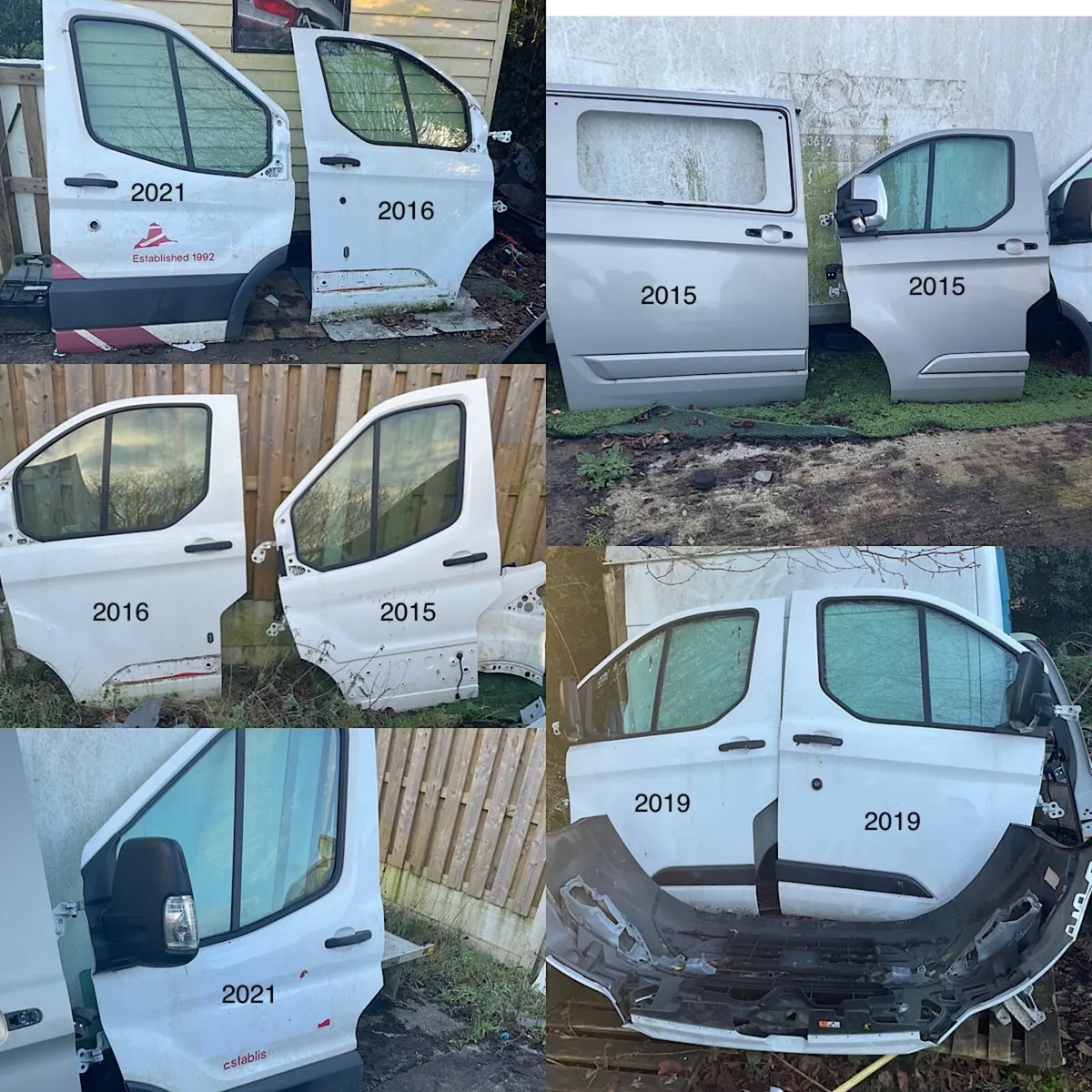 FORD TRANSIT 350 & CUSTOM DOORS MK8 MK9 - Image 2