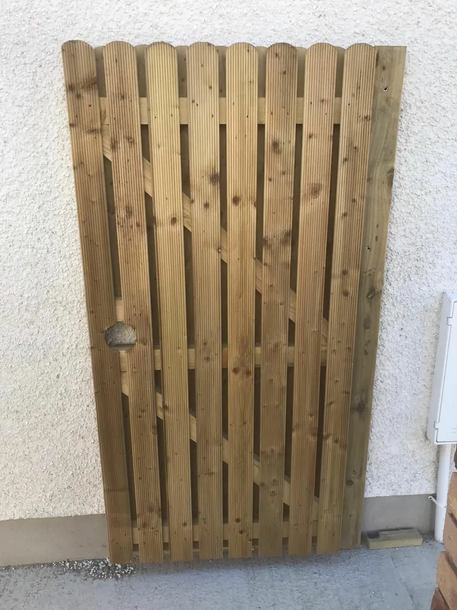 Wooden Side Gates - Image 1
