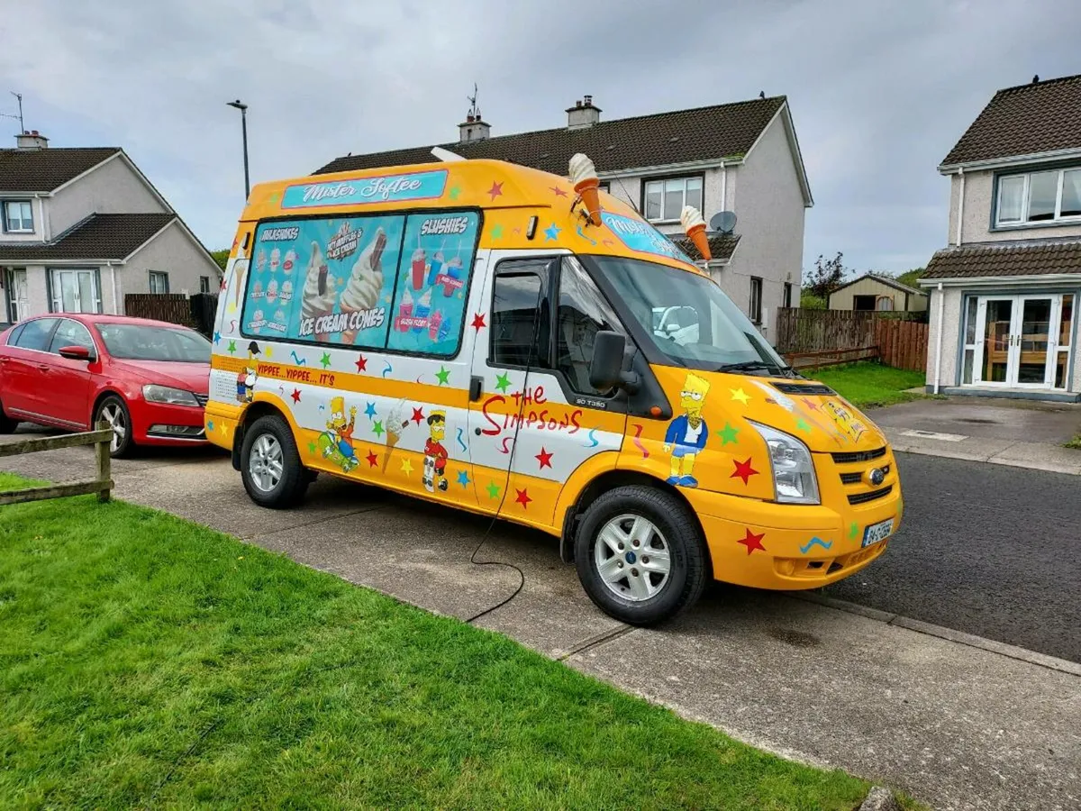 Ice cream on sale vans for sale