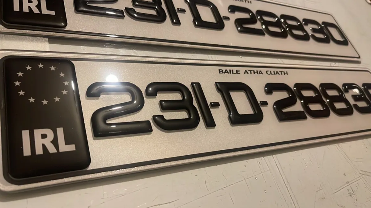 Gel number plates delivered nationwide - Image 2