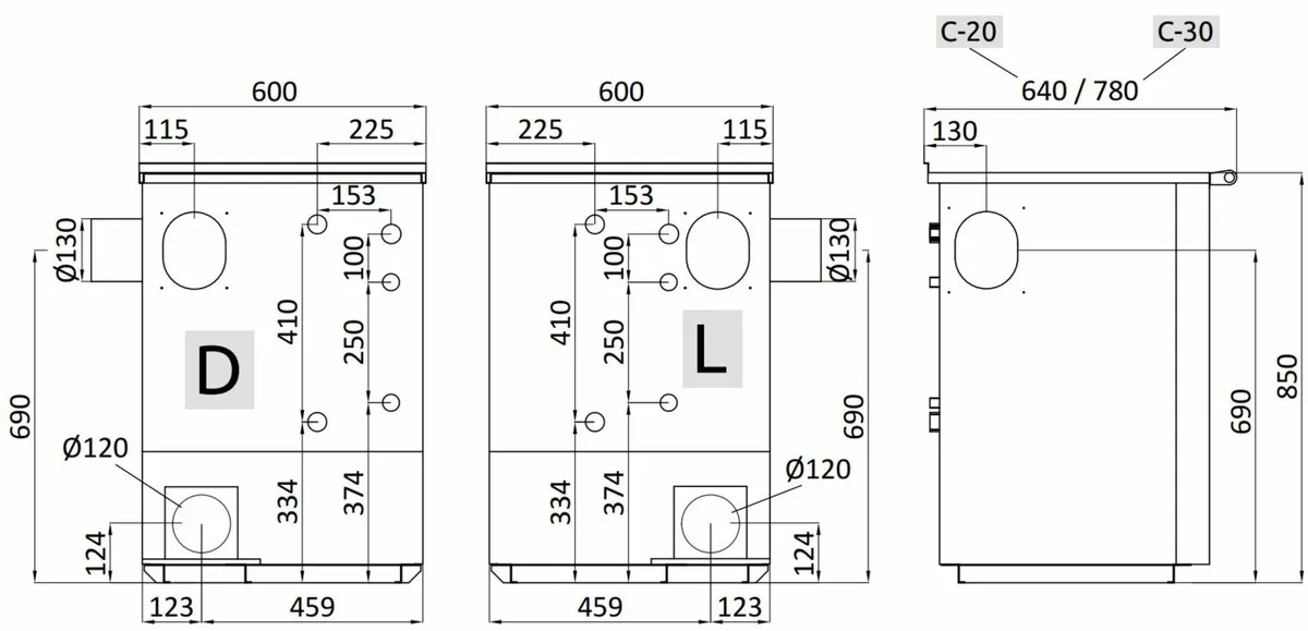 Solid Fuel stove/cooker 25 kW  or 35 kW - Image 4