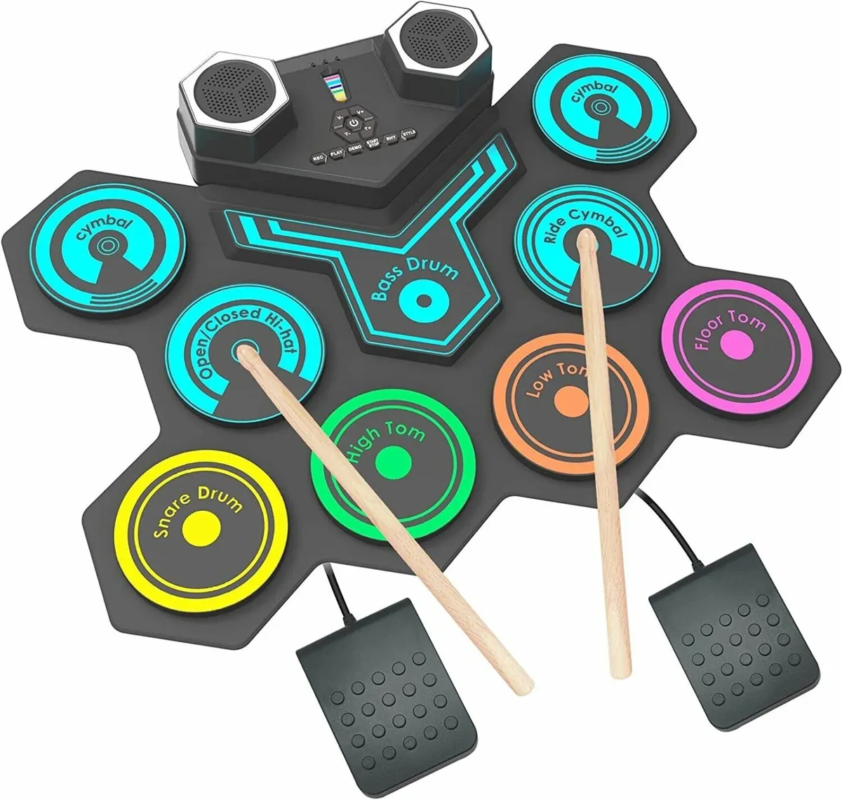 Electronic drum store pad for kids