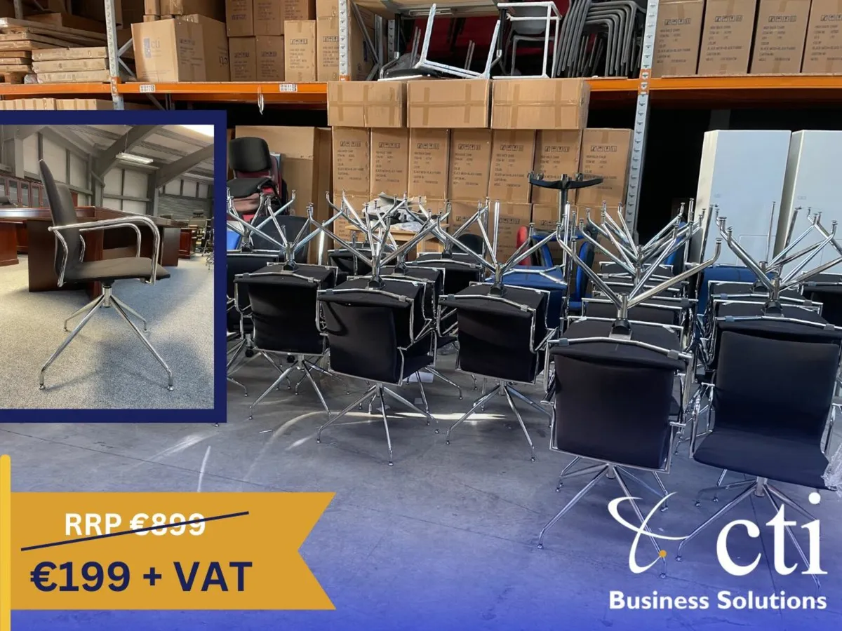 30 x Boardroom/Meeting Chairs - 70% OFF!