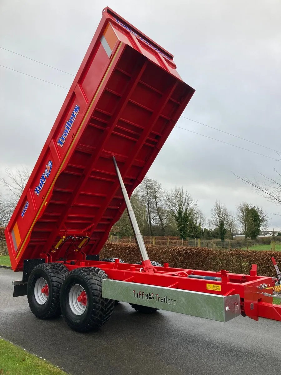 New Tuffmac 25 t dump trailer & digger-buckets - Image 3