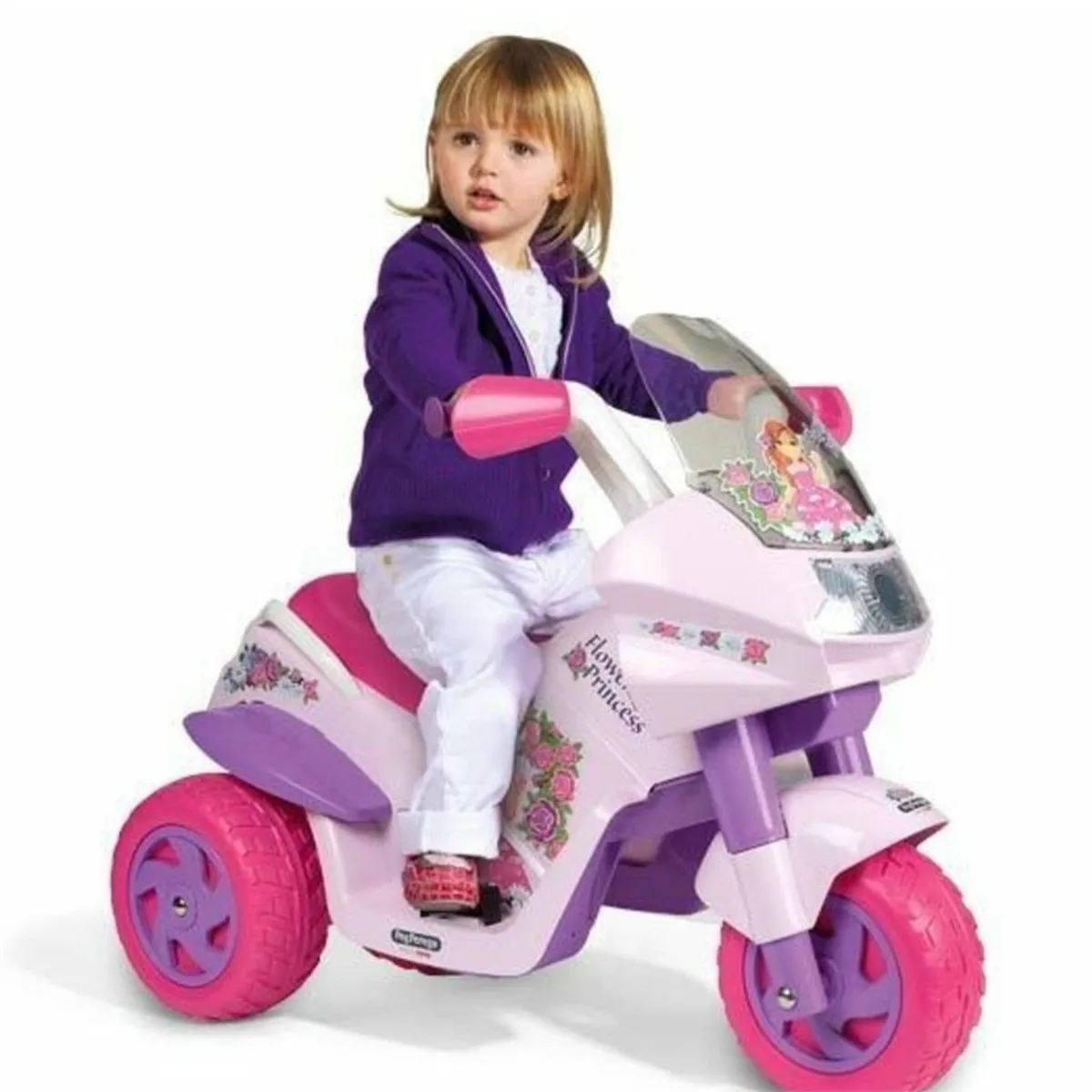 Peg Perego Flower Princess 6V Electric Motorbike