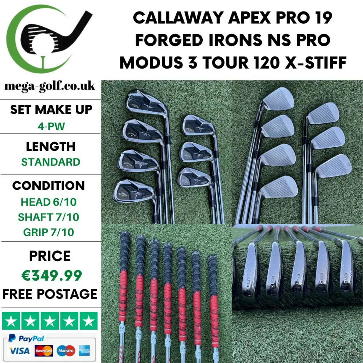 Callaway apex pro 19 irons sales for sale