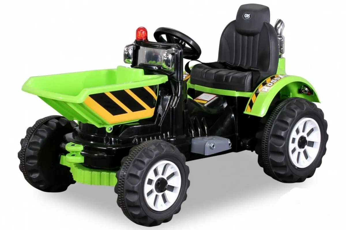 Kingdom 12V Electric Dumper Green - Image 1