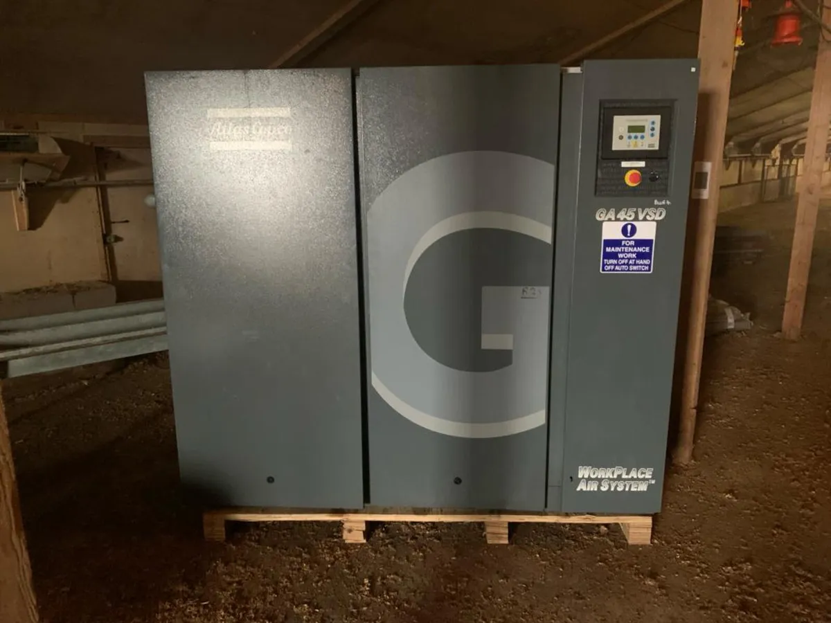 Atlas Copco GA45VSD 45KW 13 Bar 3 phase compressor - Image 1