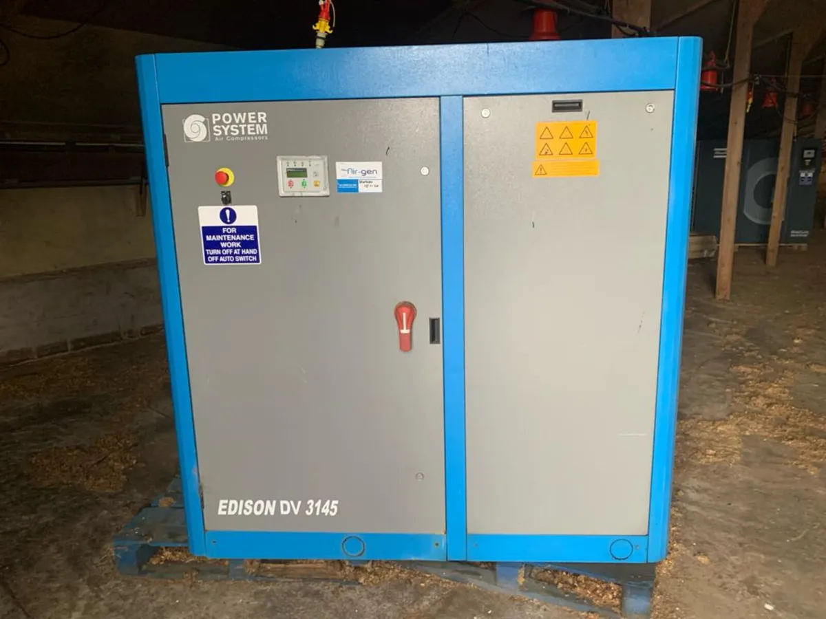 Power system 55KW 8 Bar 3 phase compressor - Image 1