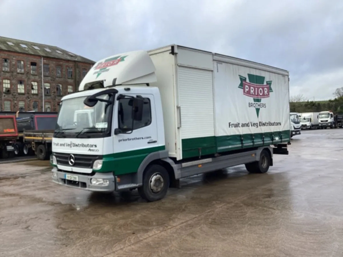 2011 Mercedes Atego 1218 4x2 Curtainsider - Image 3