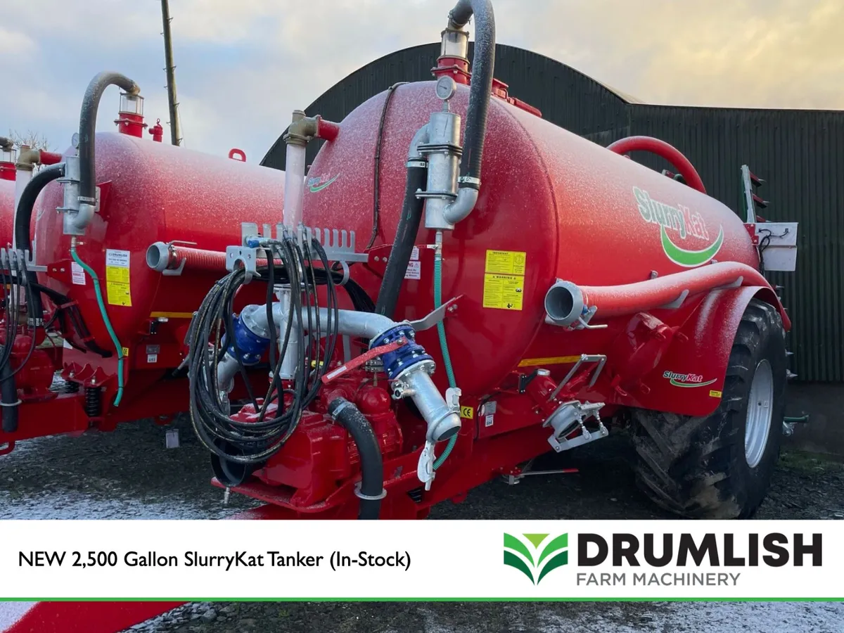 2,500 Gallon Slurrykat Tanker with Garda Duel Pump - Image 2