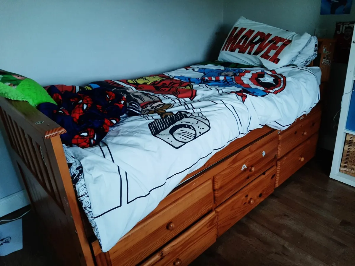 Used captain store beds for sale