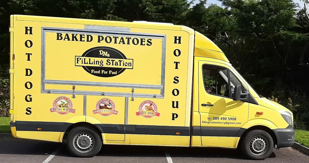 Hot food vans for 2024 sale