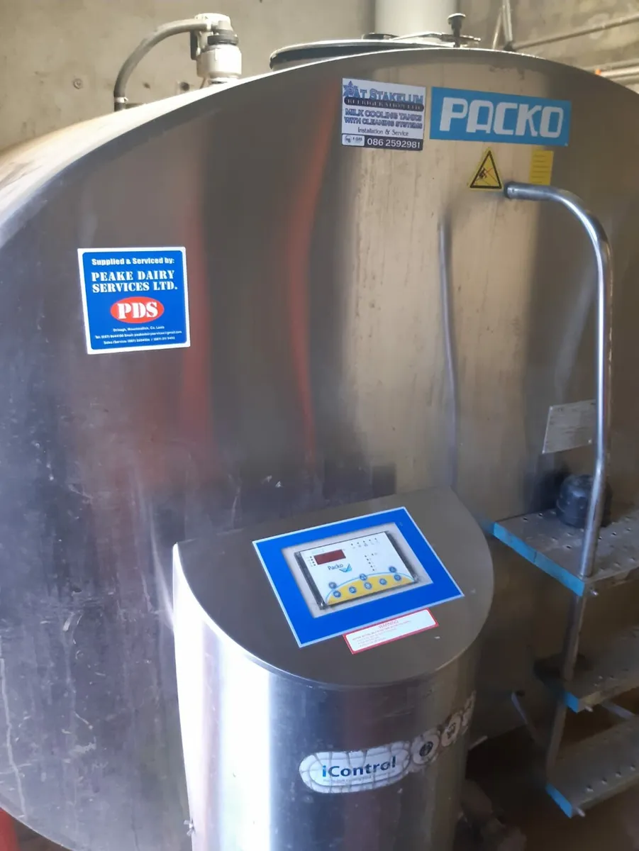6200 Litre packo milk tank direct expansion