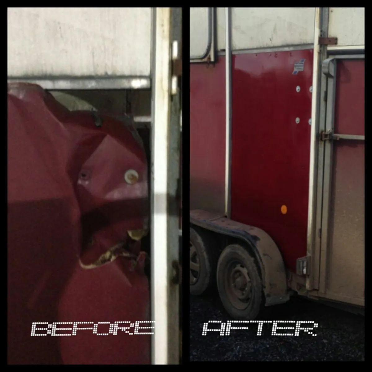 Horse box repairs