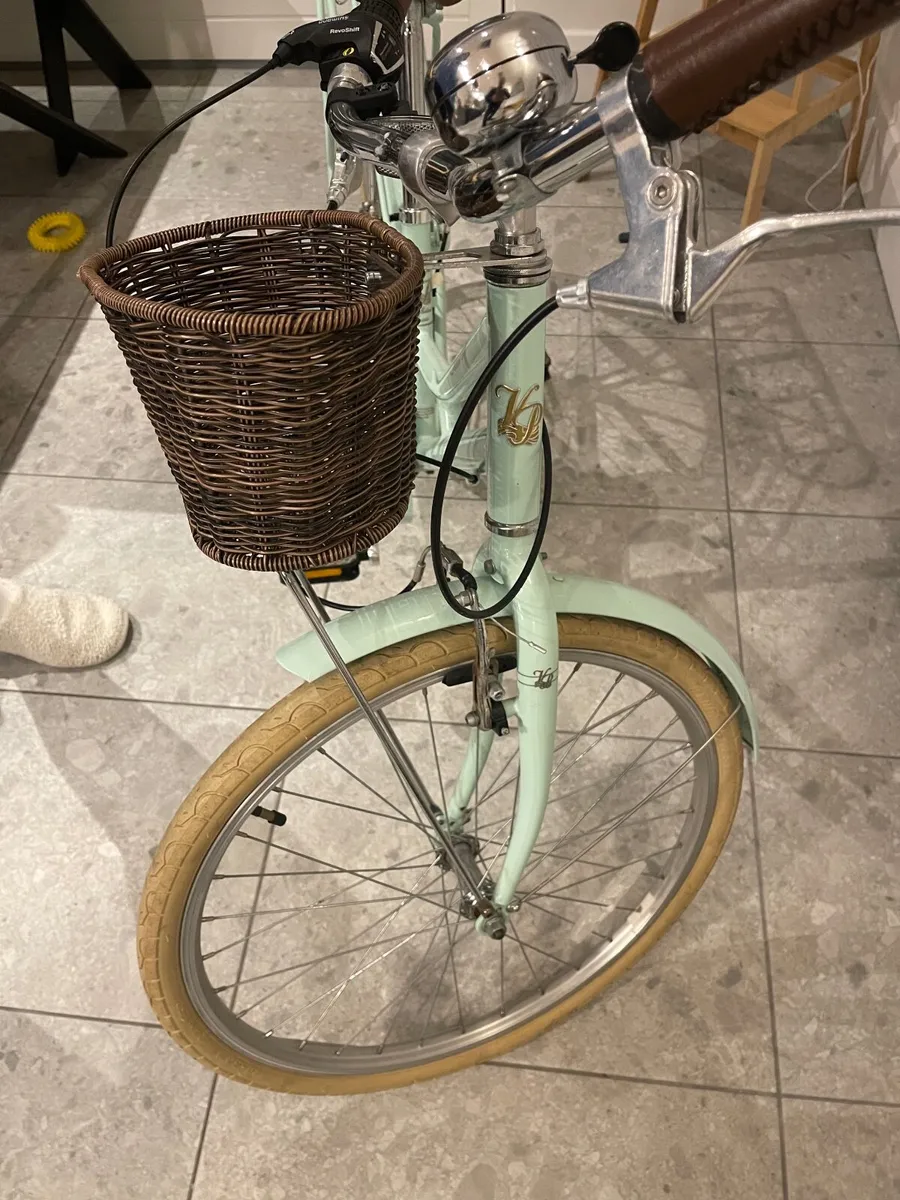 Mint green pendleton store bike