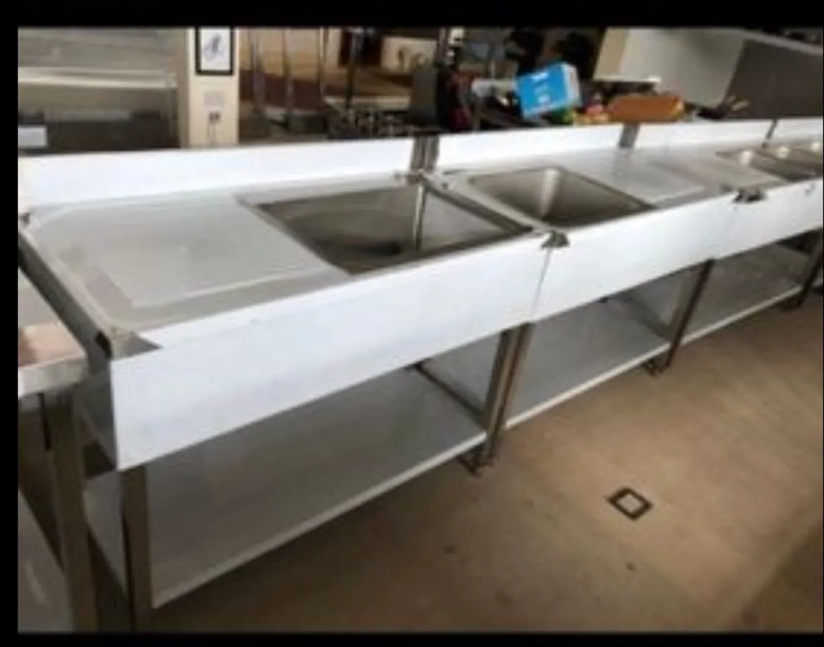 Sale sale on top quality sinks and tables - Image 1