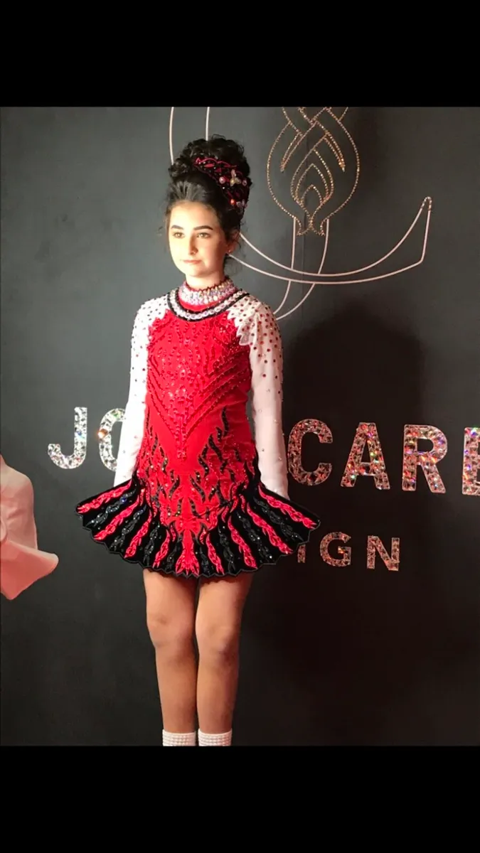 John Carey Irish Dancing Dress 10-14 years - Image 2