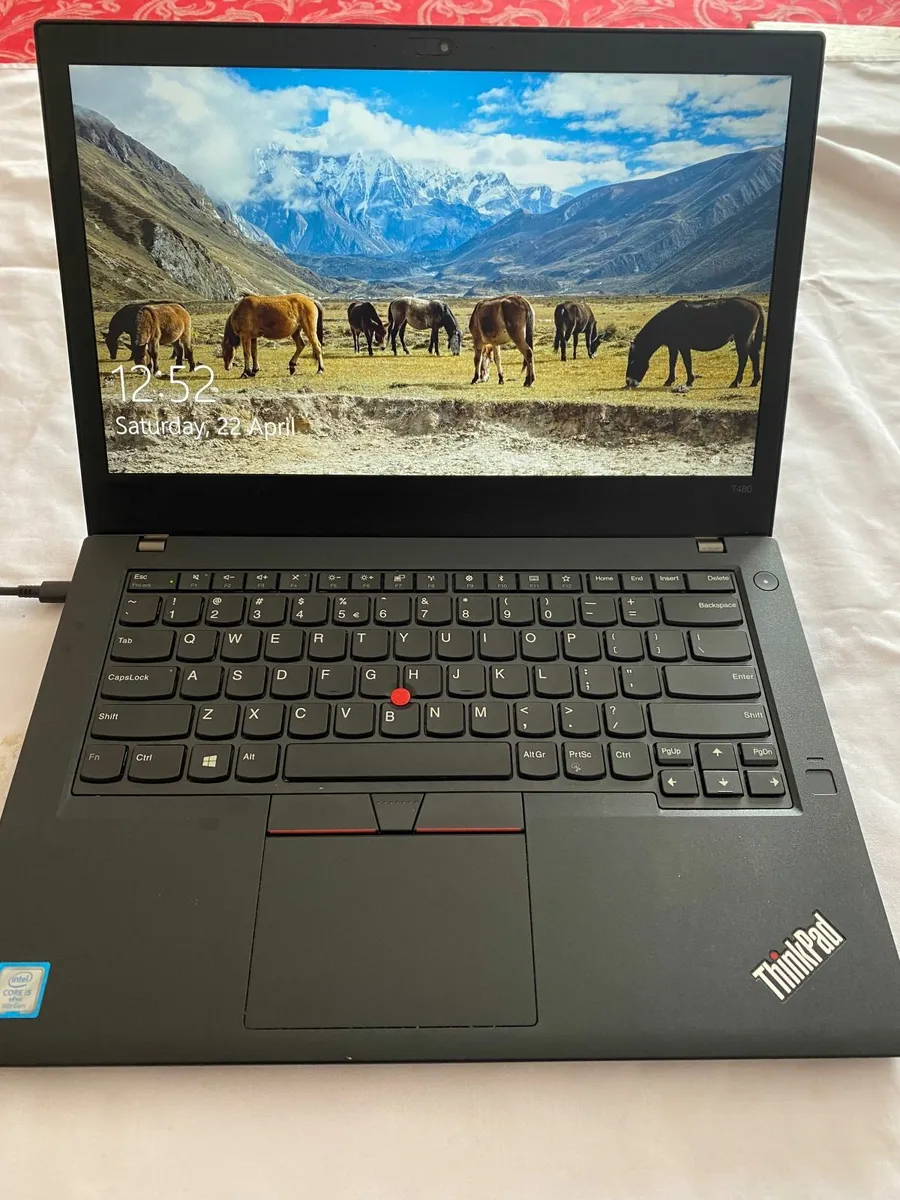 Lenovo T480 Laptop Touchscreen, windows 10 cheap - Image 1