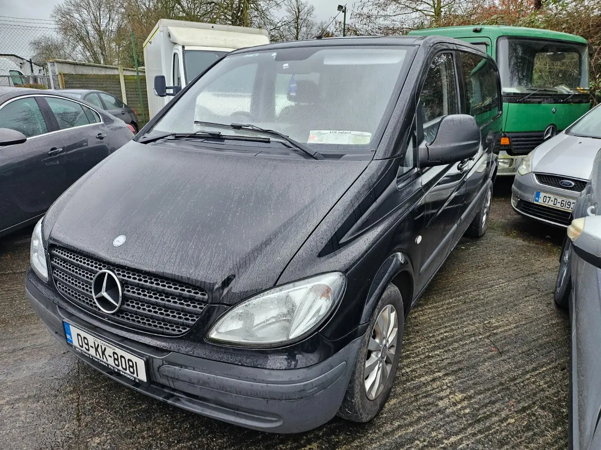 MercedesBenz VClass crew cab 2009 for sale in Co. Kilkenny for €8,950