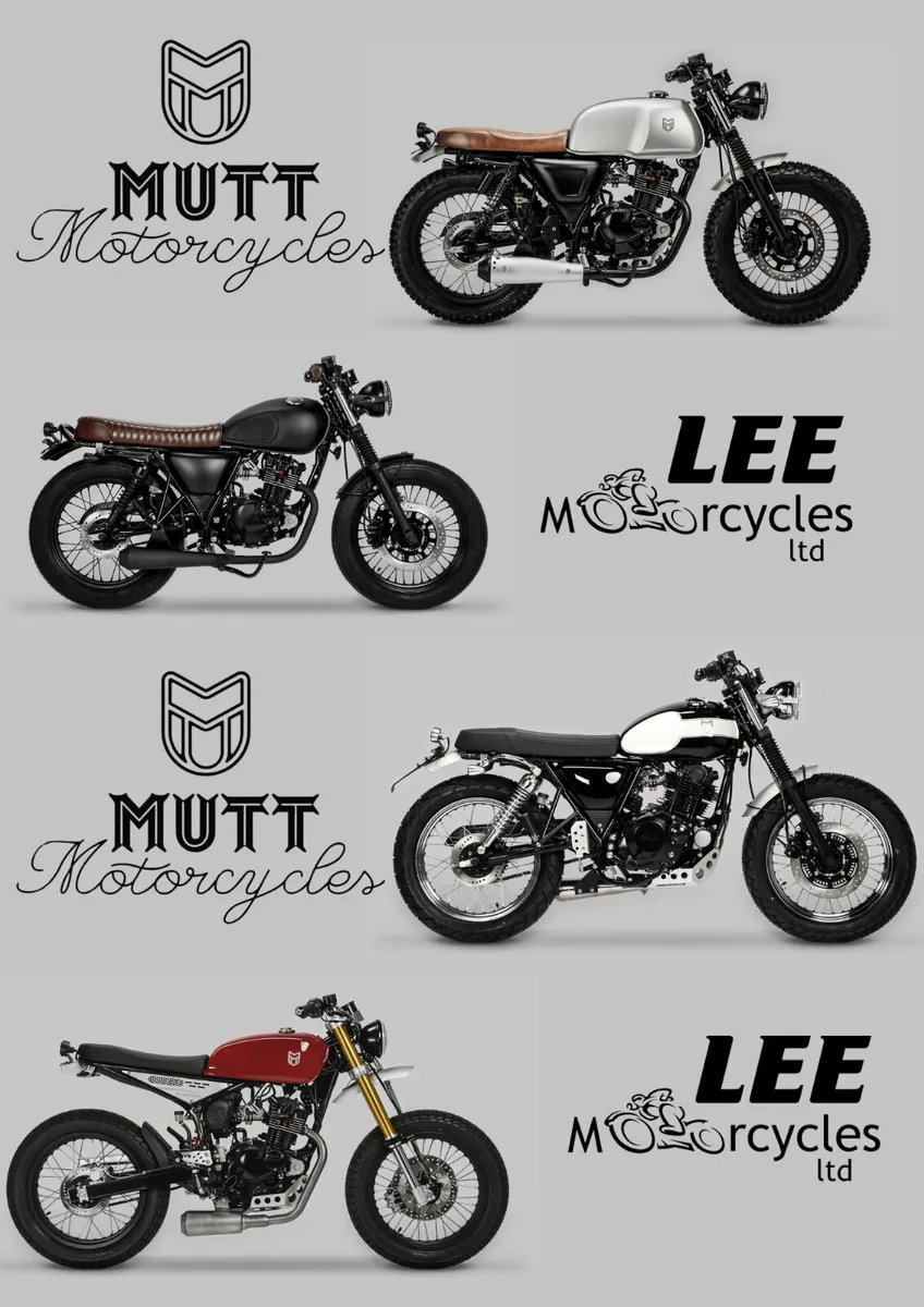 MUTT Motorcycles now in stock!