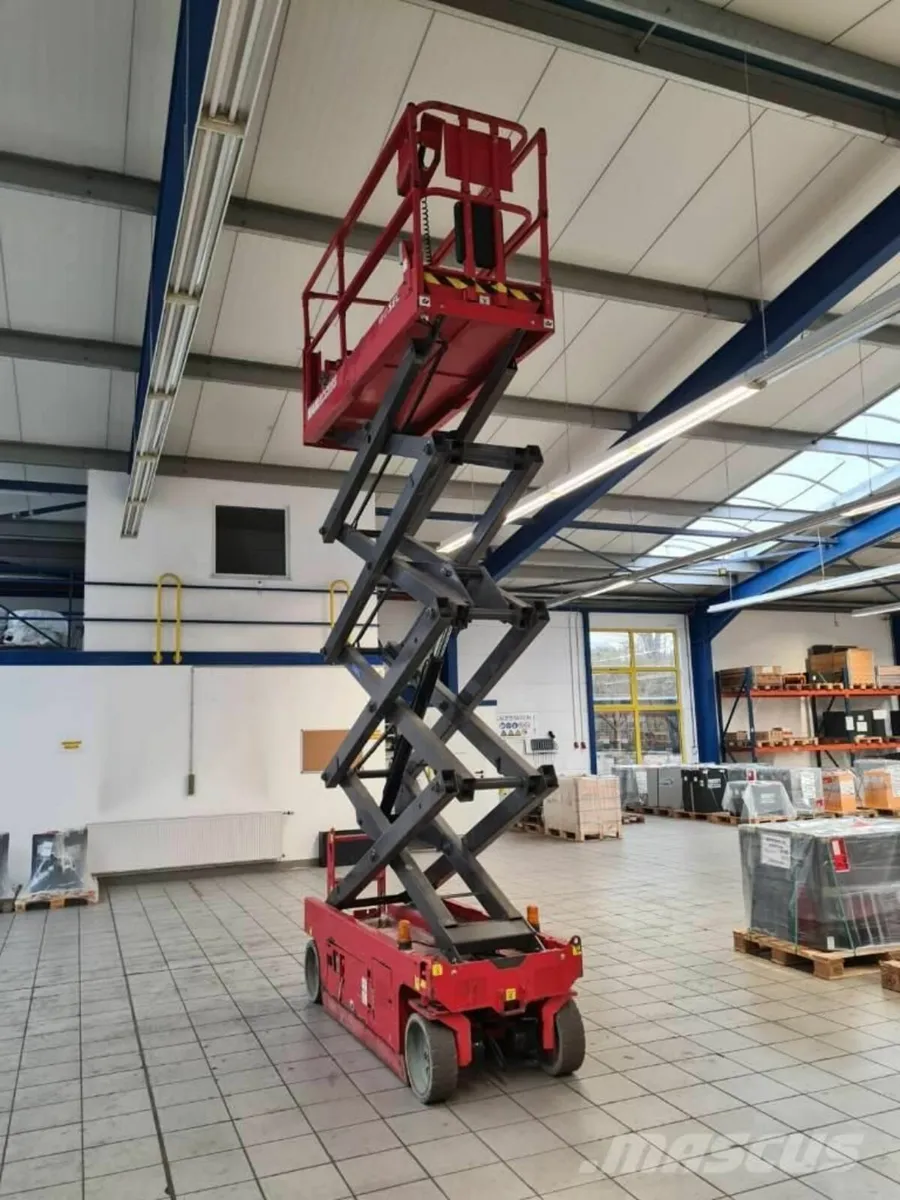 Scissor Lift MANITOU 100 SEC, 193 hours , 10m work - Image 3