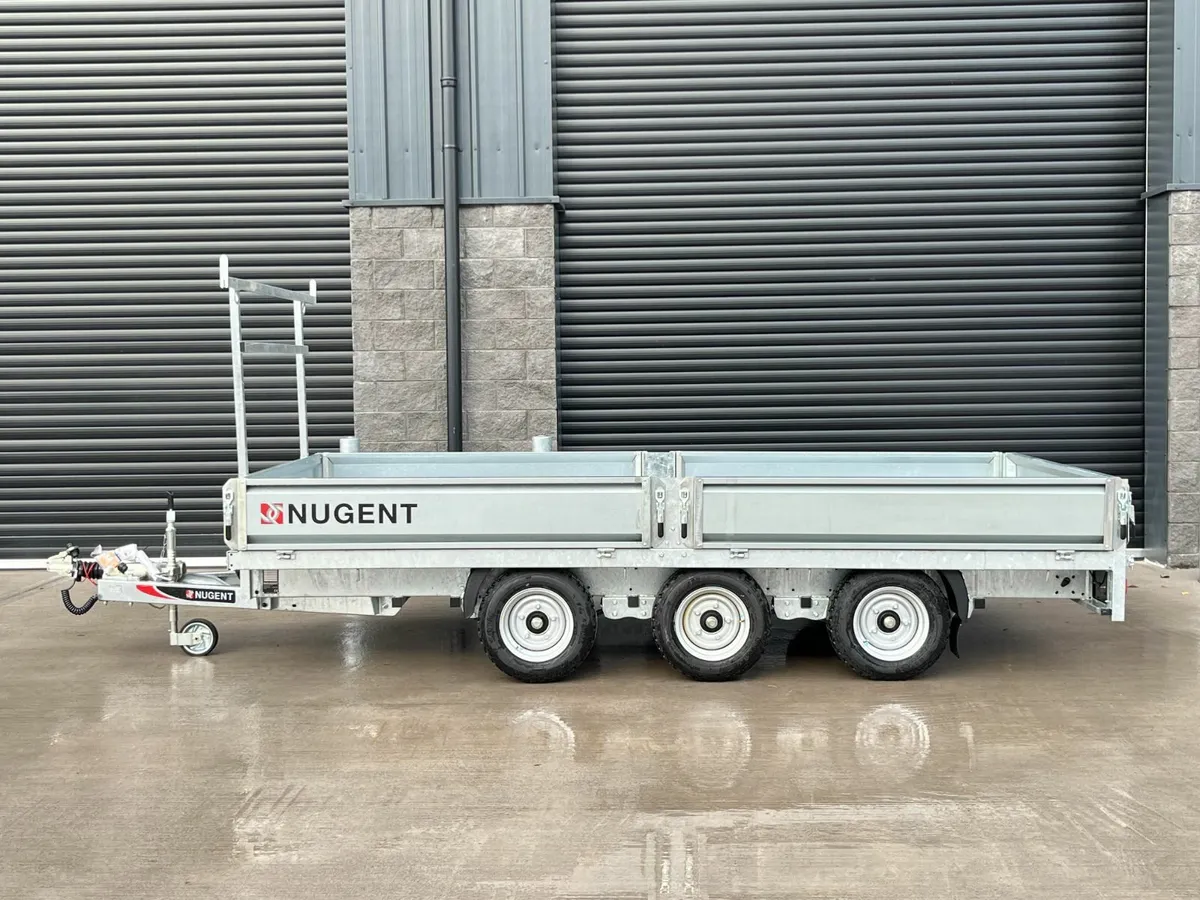 New Nugent F4320T  Flatbed Trailer - Image 3