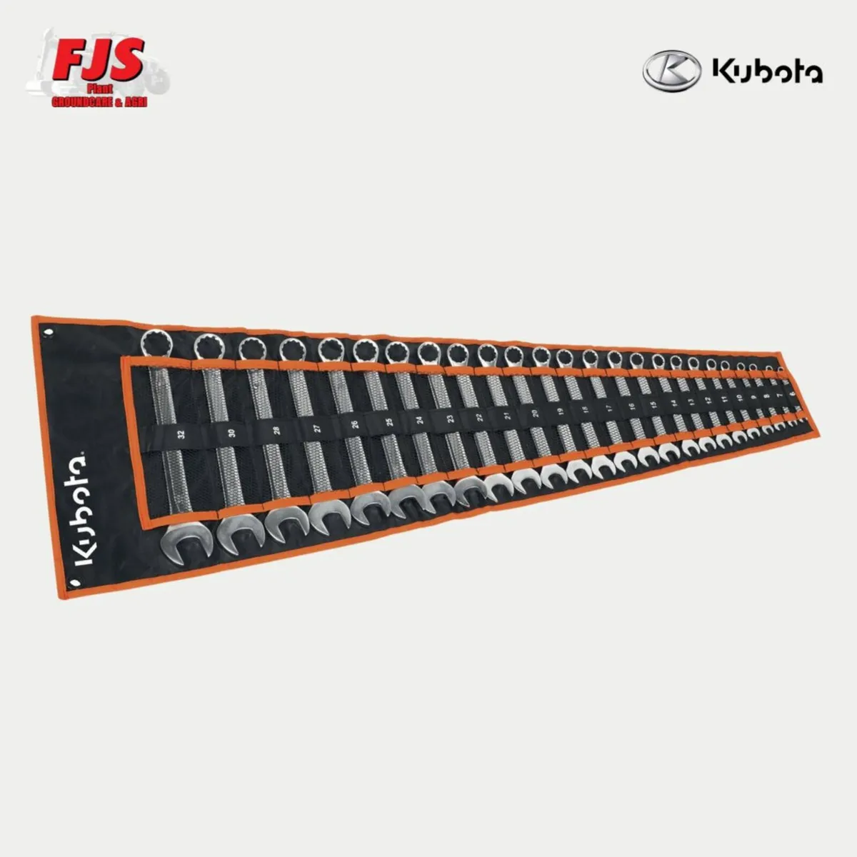 Kubota 25pc Combination Spanner Set - Image 2