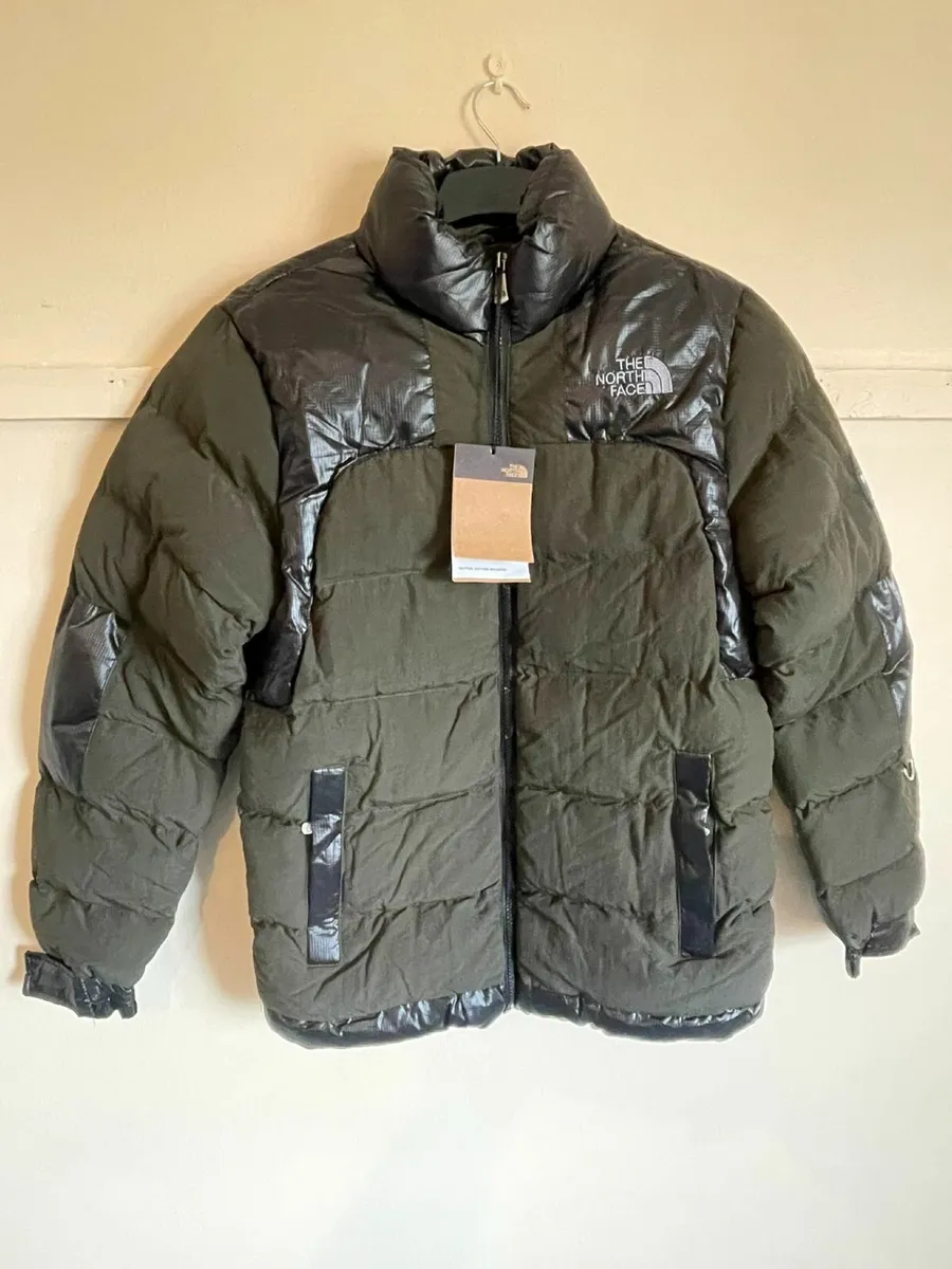 North face puffer jacket camo discount