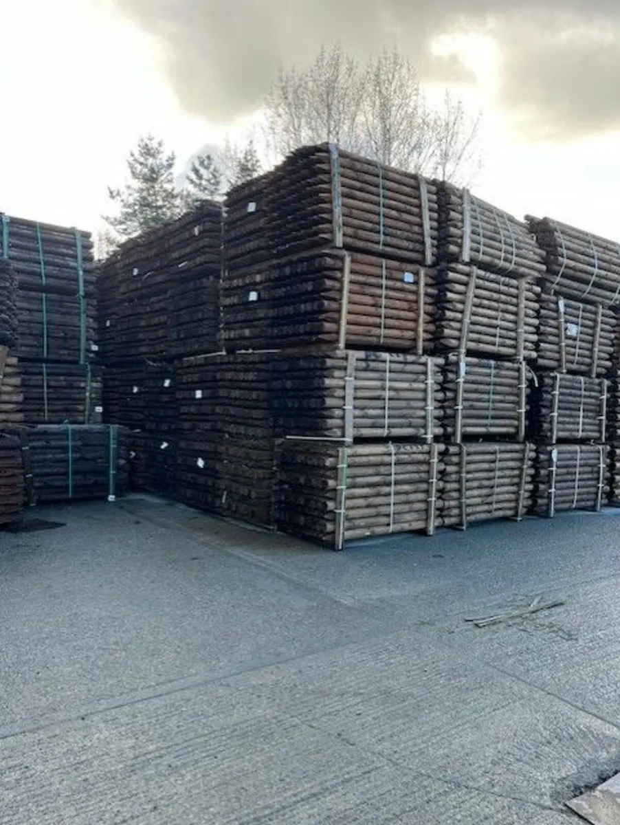 ****Imported out of Finland Fence posts**** - Image 2