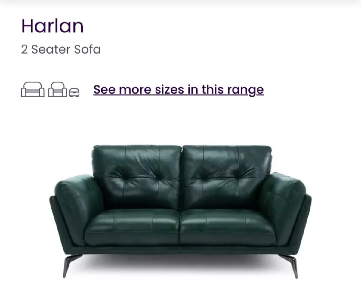 Sofa and armchairs